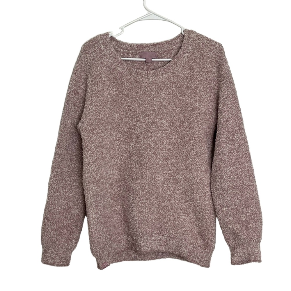 Barefoot Dreams Women's Crewneck Sweater in Dusty Rose